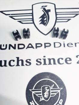 Preview: Zündapp Seitendeckel Haltegummi Set 4 teilig für Typ 529 530 GTS KS 50 80 Touring  TPU